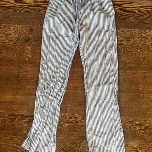 Striped Wide Leg Pants